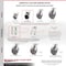 Service Caster 5 Inch Glass Filled Nylon Wheel Rigid Caster with Roller Bearing SCC-30R520-GFNR - alternate 6